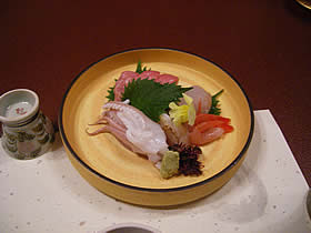 山乃尾 海遊亭の料理