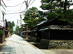 越前大野の寺町通りの画像