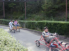 辰口丘陵公園の貸し自転車の画像