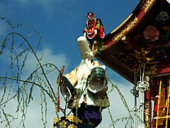 古川祭のからくり人形の画像