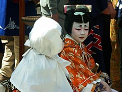 古川祭の子供歌舞伎の画像