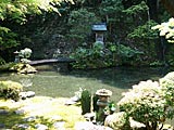 慈恩禅寺の庭園　