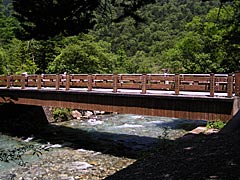上高地の田代橋の画像