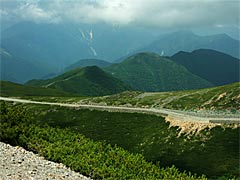 乗鞍魔王岳から見える風景の画像