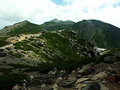 乗鞍魔王岳から見える風景の画像
