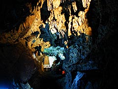 飛騨大鍾乳洞の第1洞の画像
