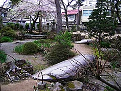 飛騨国分寺の庭の画像