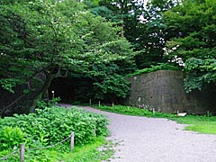 金沢城公園の鉄門の画像