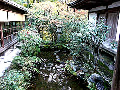 高山寺石水院の画像　京都の紅葉