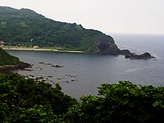 木の浦海岸シャク崎からの眺望の画像