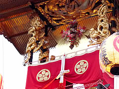 寺家キリコ祭りのキリコの画像