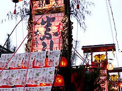 蛸島キリコ祭りのキリコの画像