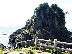 越前海岸の鉾島の画像