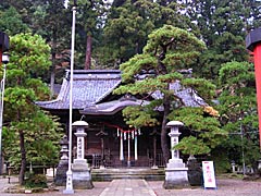 花筐公園　岡太神社拝殿の画像