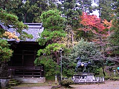 花筐公園　岡太神社拝殿の画像