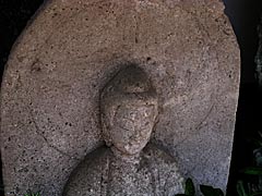 一乗谷　西山光照寺跡の石仏の画像