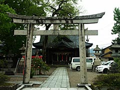越前市旧武生のお寺巡り　上総社（神明神社）の画像