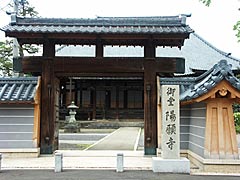 越前市旧武生のお寺巡り　陽願寺の画像