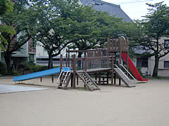 穴水町児童公園の幼児プールの画像　子供の遊び場（石川県）