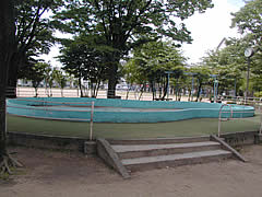 平和町公園の幼児プールの画像　子供の遊び場（石川県）