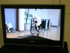 子供交流センターのロボットのビデオの画像