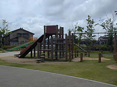 瑞樹中央公園の幼児プールの画像　子供の遊び場（石川県）