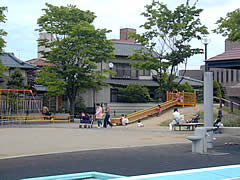 元町第一児童公園の幼児プールの画像　子供の遊び場（石川県）