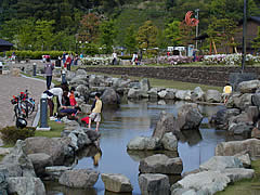 内川スポーツ広場の水遊びの画像