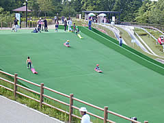 内川スポーツ広場の人工芝ソリの画像