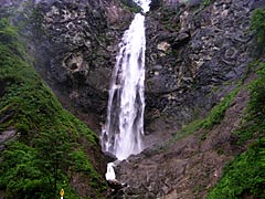 白山スーパー林道のふくべの大滝の画像