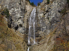 白山スーパー林道のふくべの大滝の画像