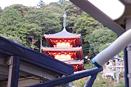 岐阜城の夜景の画像