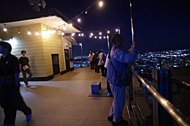 岐阜城の夜景の画像