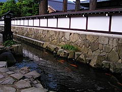 飛騨古川市街地の風景の画像