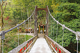 宮山橋（恋のつり橋）の画像