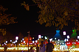 なばなの里のイルミネーションの画像