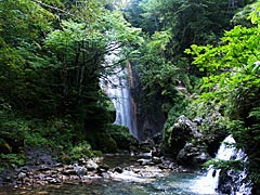 三本滝の本沢の滝　乗鞍高原の画像
