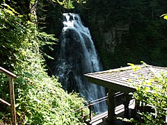 番所大滝と展望台　乗鞍高原の画像