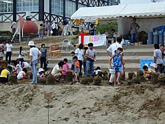 千里浜砂まつりの画像