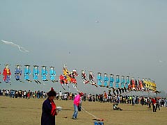内灘町の凧の祭典の画像