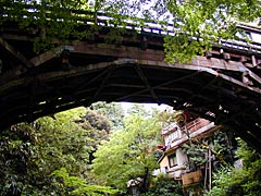 鶴仙渓　こおろぎ橋からの風景の画像