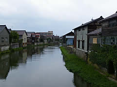 小松市今江町の前川河畔の風景の画像