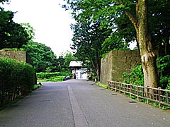 金沢城公園の土橋門の画像