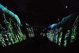 チームラボ金沢城 光の祭の画像