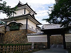 金沢城の石川門表門の画像