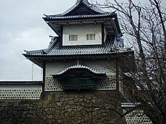 金沢城の石川門脇櫓の画像