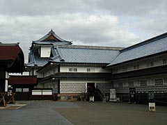 金沢城の菱櫓入り口の画像