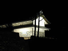 金沢城公園ライトアップの画像