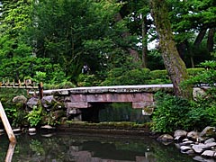 兼六園の日暮橋の画像