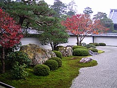 南禅寺方丈の紅葉の画像